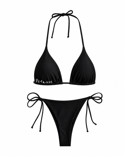 Maillot de bain triangle PETASSE — Noir