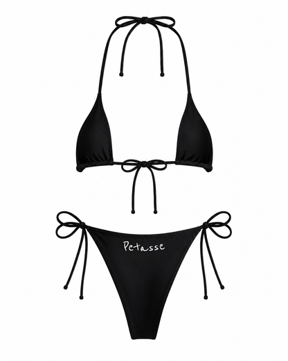 Maillot de bain triangle PETASSE — Noir