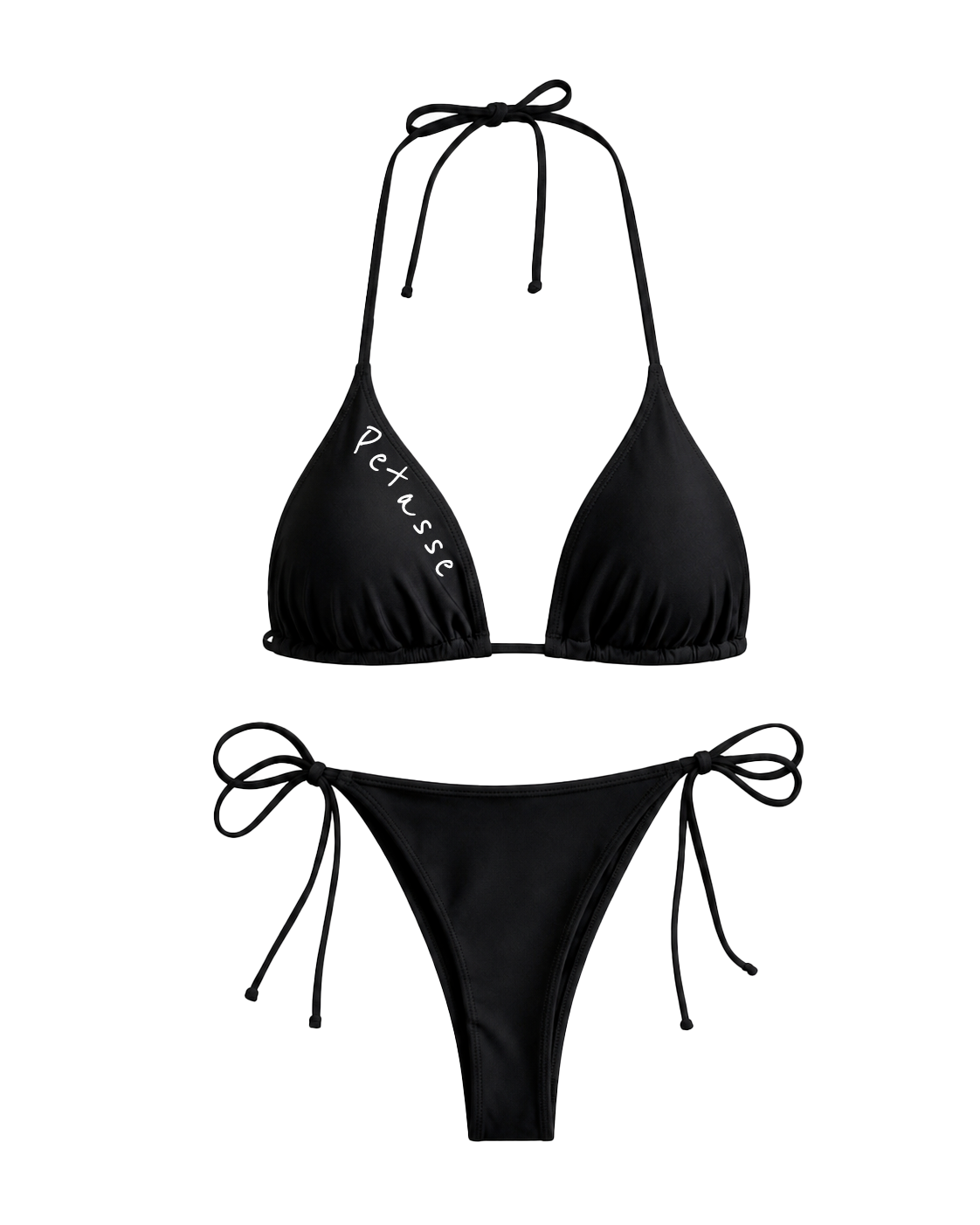 Maillot de bain triangle PETASSE — Noir 2