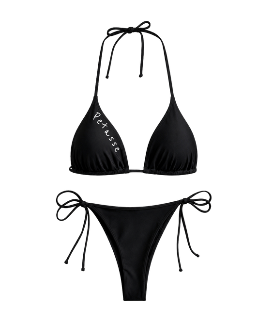 Maillot de bain triangle PETASSE — Noir 2