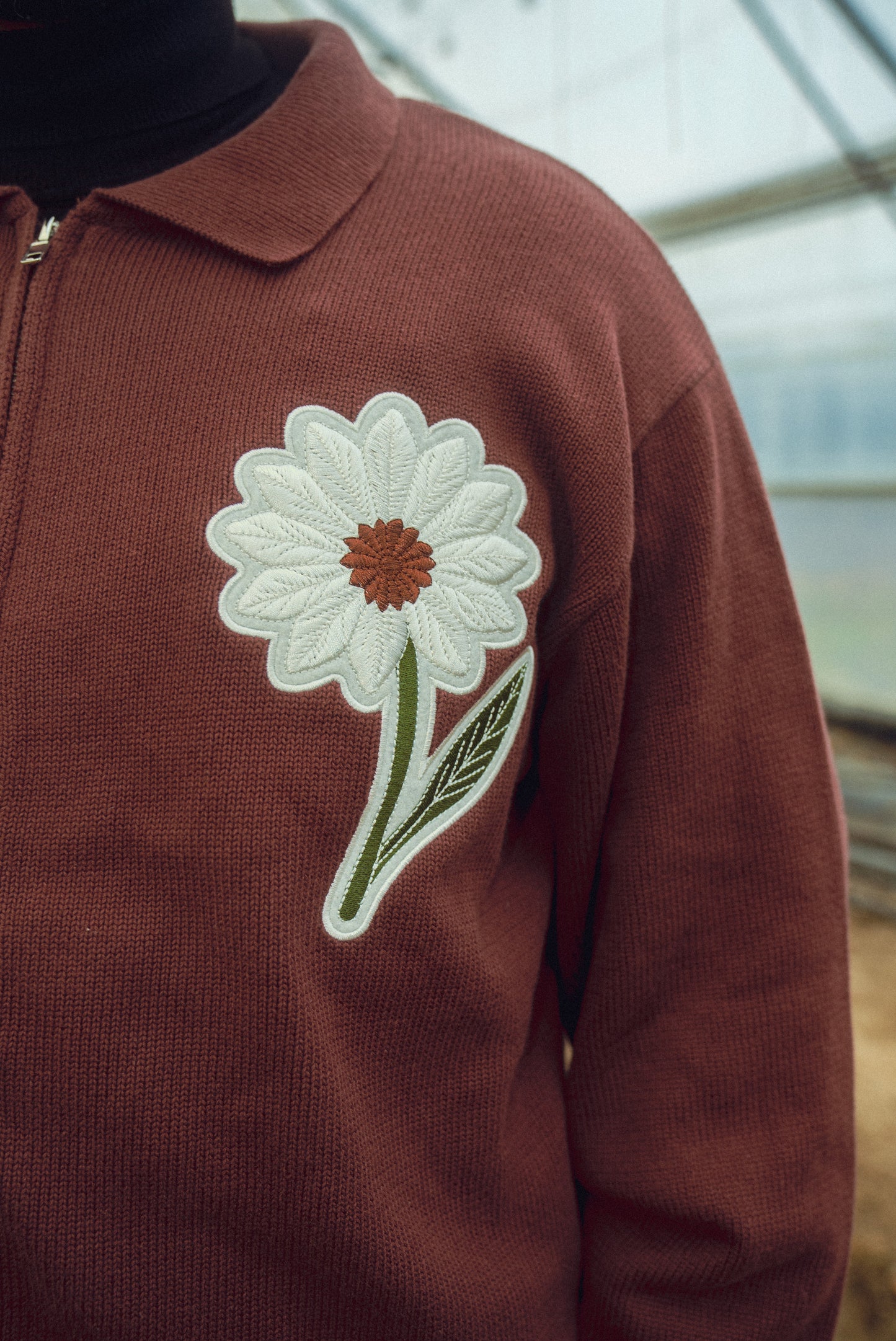 Veste Zip Tournesols