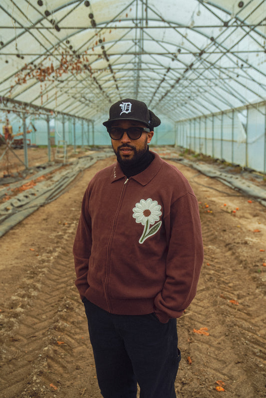 Veste Zip Tournesols