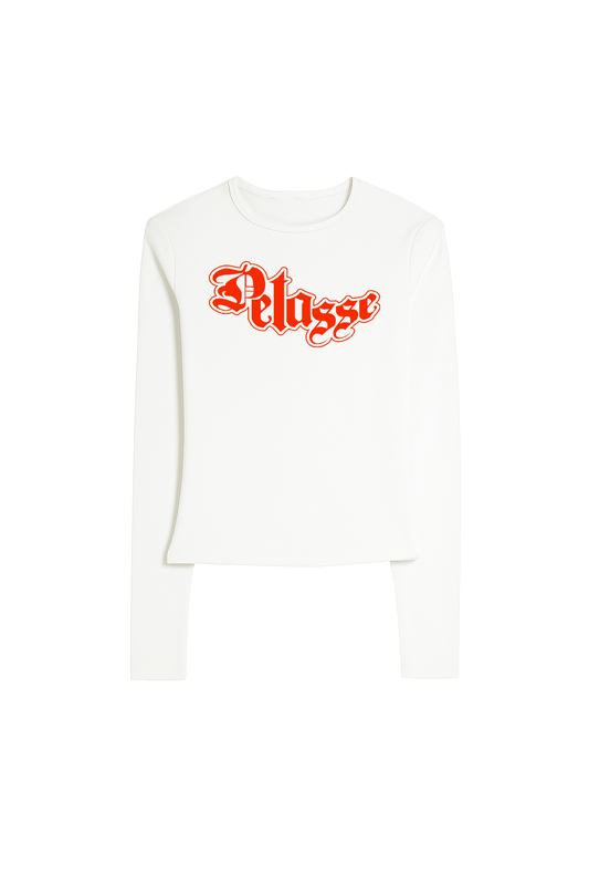 Crop-Top Petasse Paillette Rouge