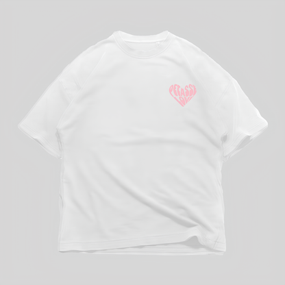 T-Shirt Petasse Love Rose