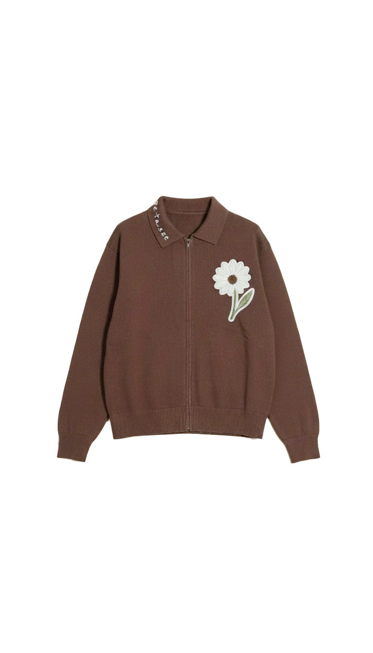 Veste Zip Tournesols